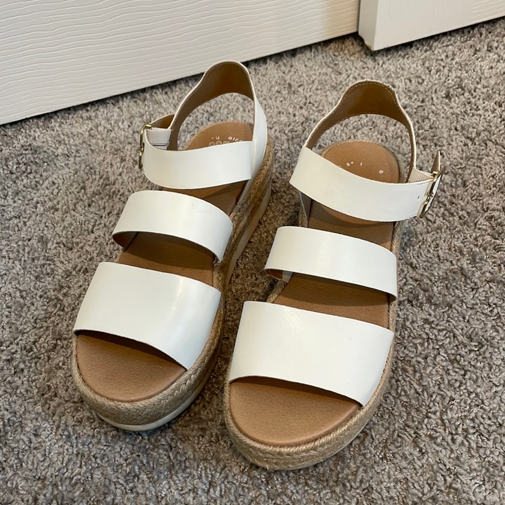 Dr. Scholl’s Once Twice Espadrille Platform Wedge Sandal